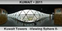 KUWAIT Kuwait Towers  -Viewing Sphere II-