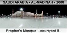 SAUDI ARABIA â€¢ AL-MADINAH Prophet's Mosque  â€“Courtyard IIâ€“