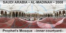 SAUDI ARABIA â€¢ AL-MADINAH Prophet's Mosque  â€“Inner courtyardâ€“