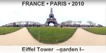 FRANCE â€¢ PARIS Eiffel Tower  â€“Garden Iâ€“