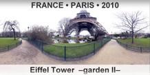 FRANCE â€¢ PARIS Eiffel Tower  â€“Garden IIâ€“