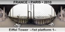 FRANCE â€¢ PARIS Eiffel Tower  â€“1st platform 1â€“