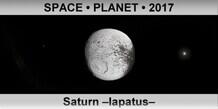 SPACE • PLANET Saturn –Iapatus–