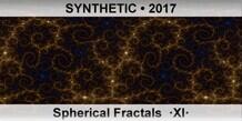 SYNTHETIC Spherical Fractals  Â·XIÂ·