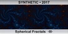 SYNTHETIC Spherical Fractals  Â·IIIÂ·