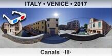ITALY • VENICE Canals  ·III·