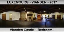 LUXEMBURG • VIANDEN Vianden Castle  –Bedroom–