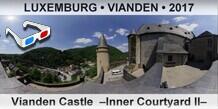 LUXEMBURG • VIANDEN Vianden Castle  –Inner Courtyard II–